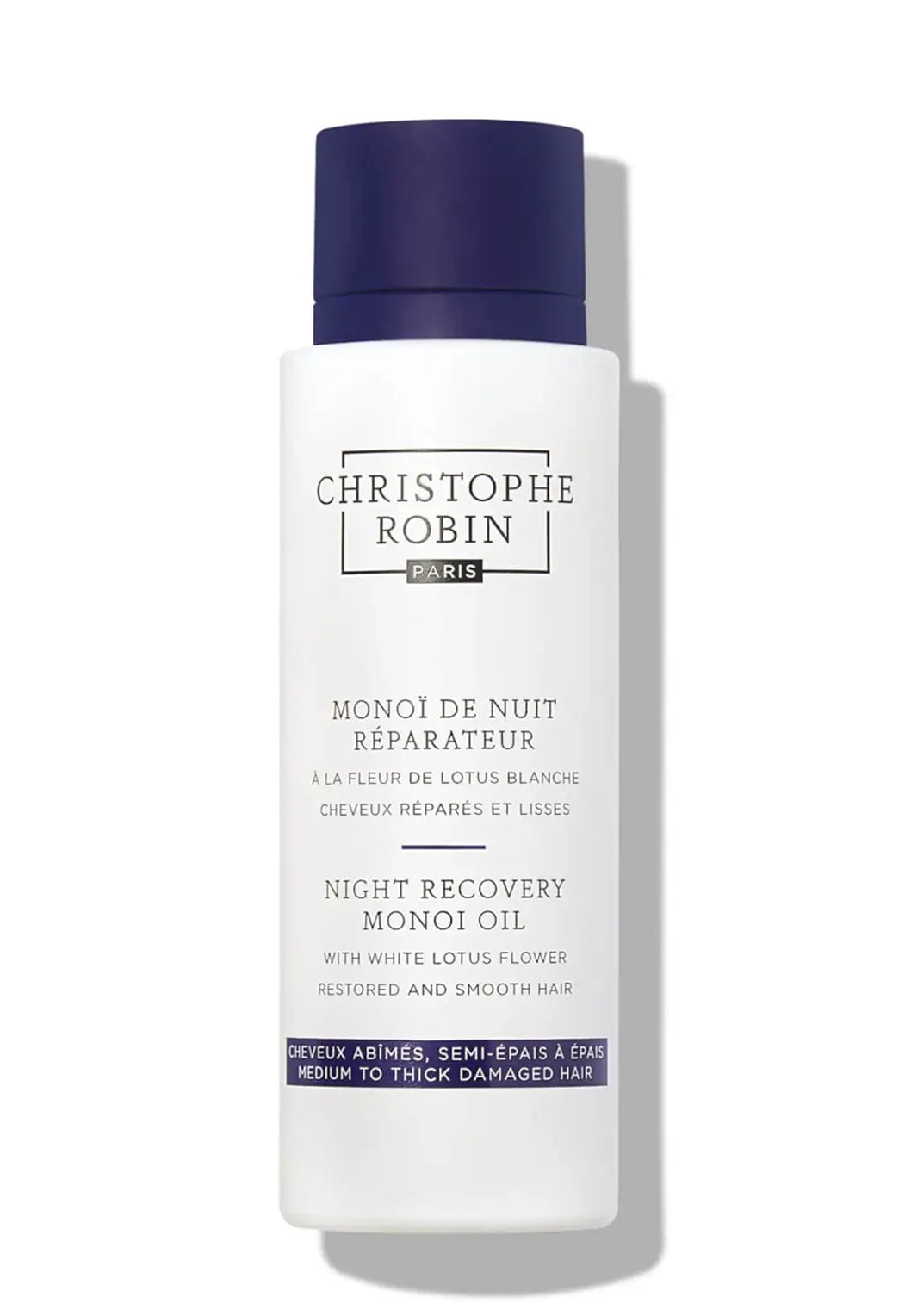 Night Recovery Monoï Oil With White Lotus Flower Main image