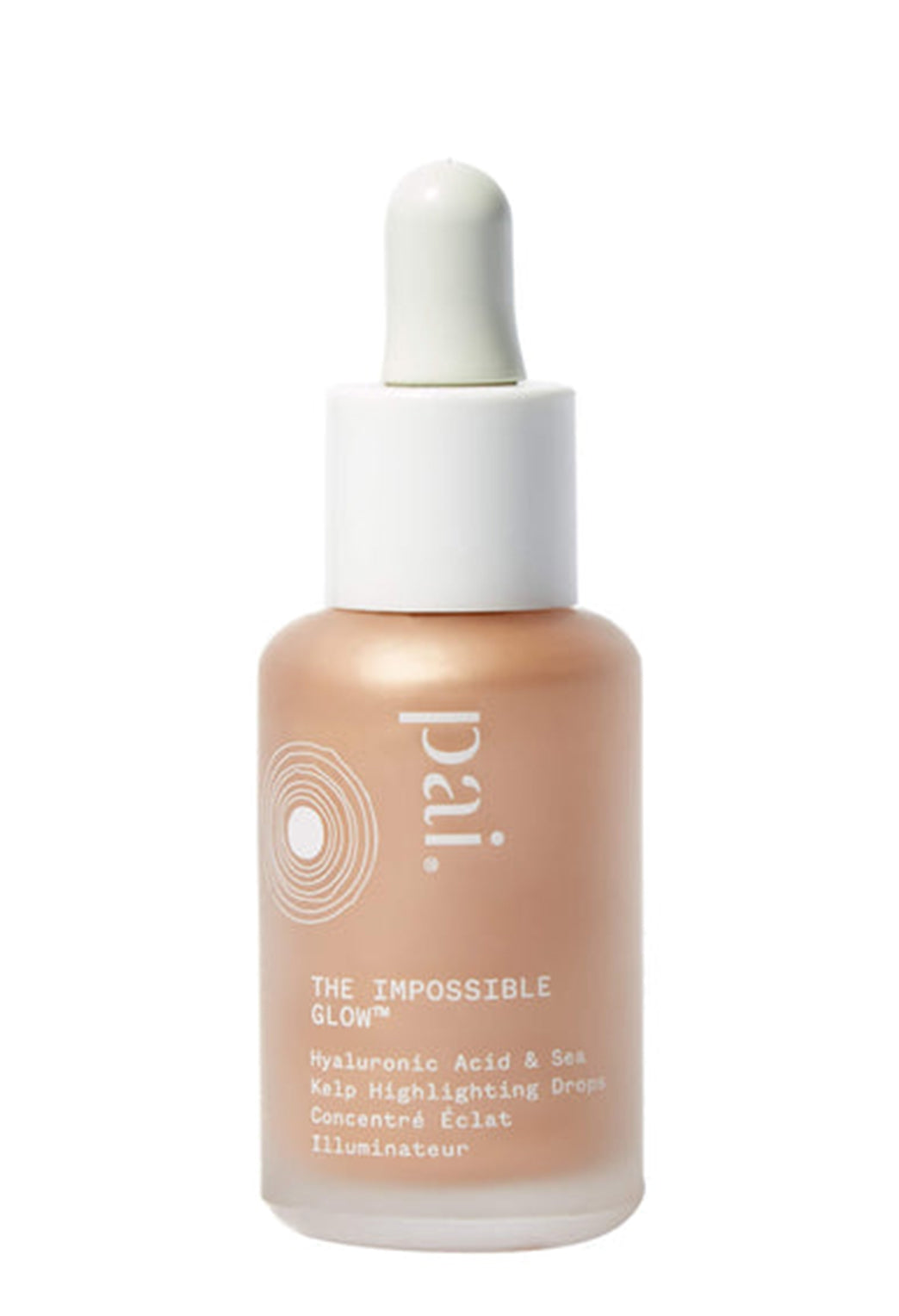 The Impossible Glow Hyaluronic Acid & Sea Kelp Bronzing Drops Rose Gold