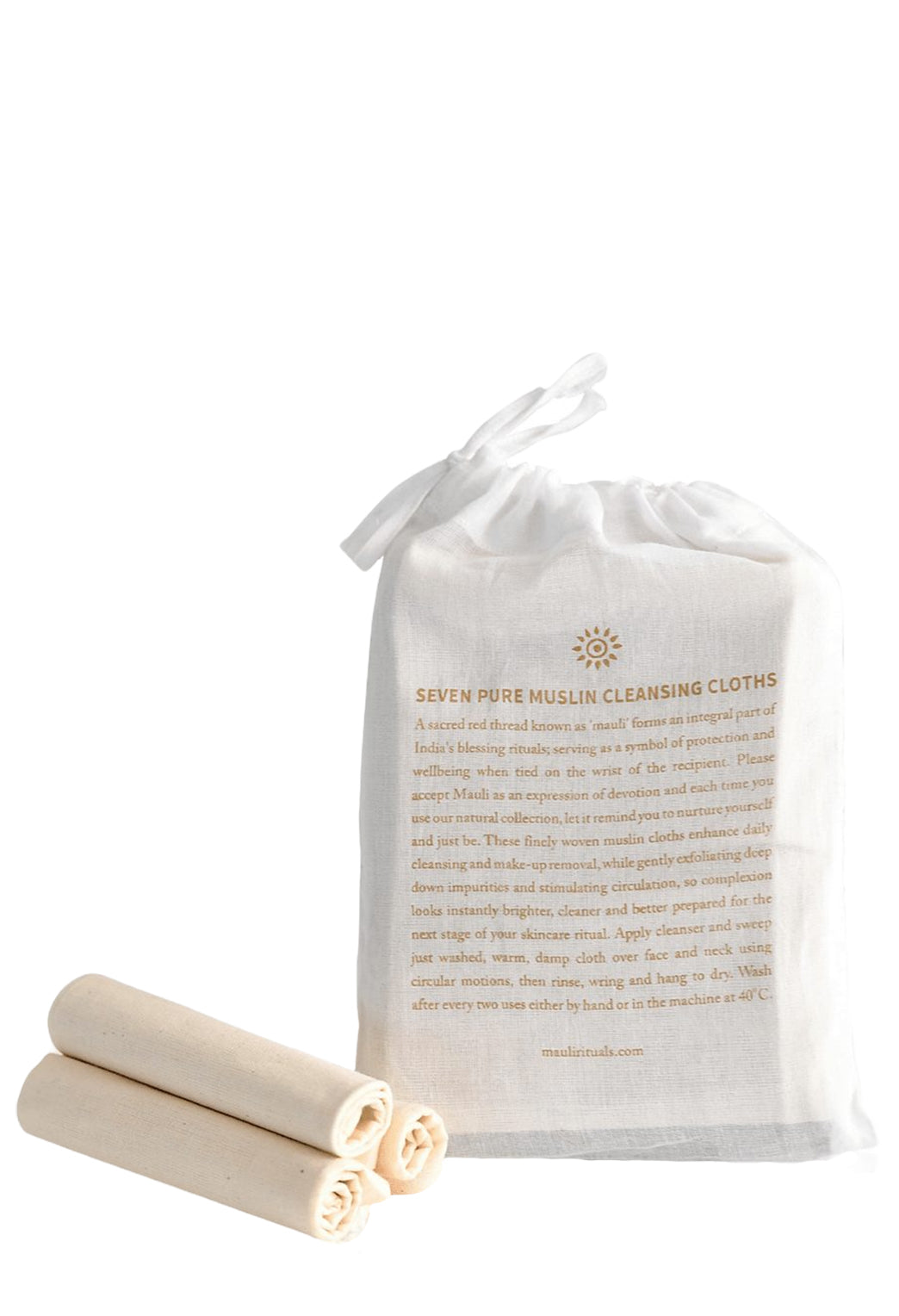 Set Of 7 Pure Muslin Cloths